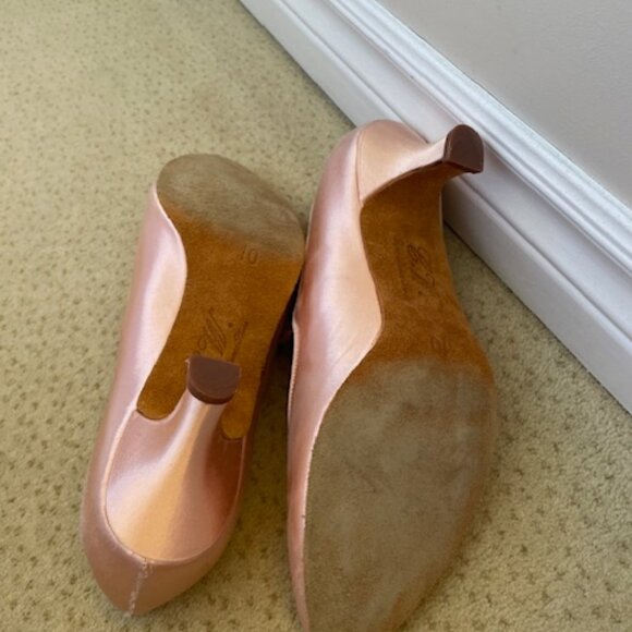 Ballroom dance suede bottom shoes Size 10 - Picture 6 of 8